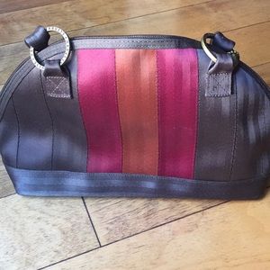 Harvey’s limited edition tricolor satchel